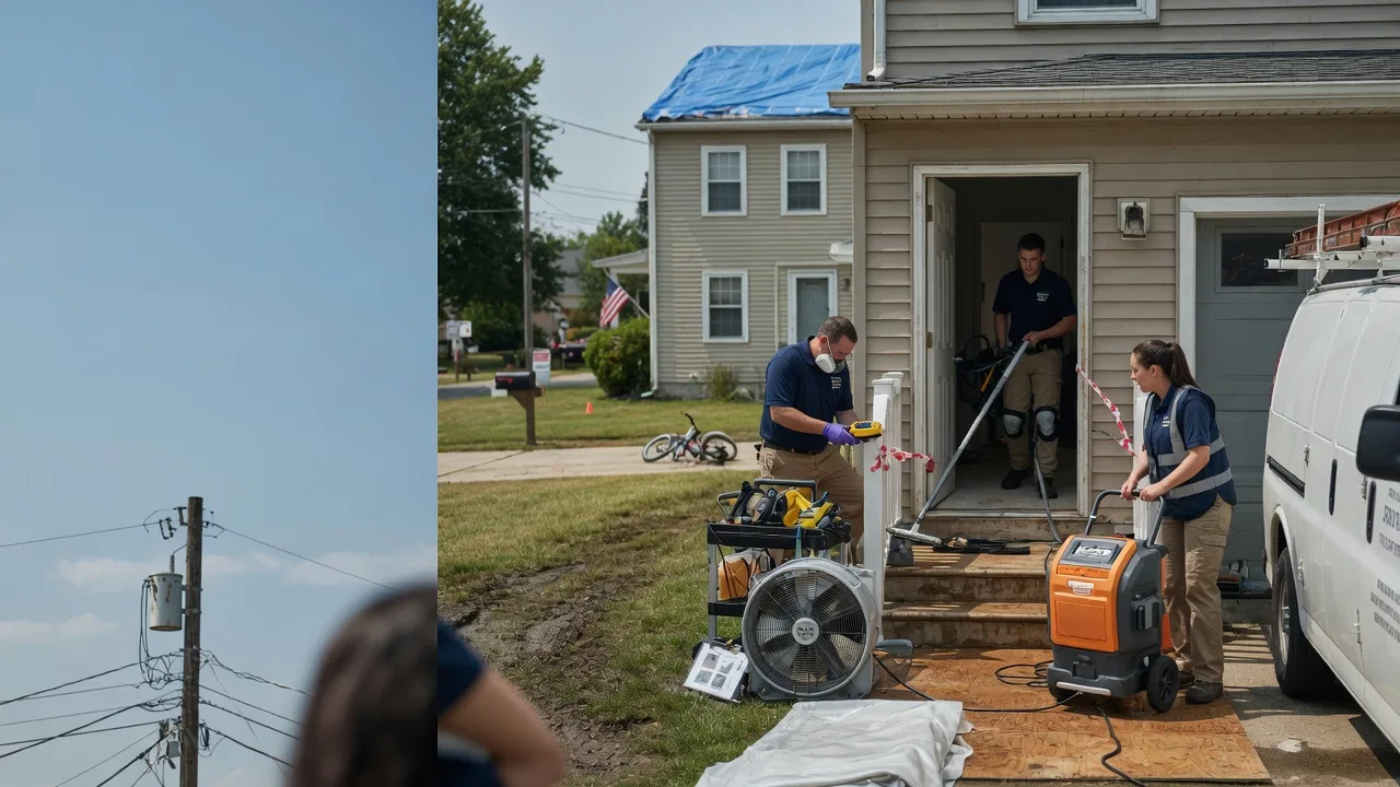 Water Damage Repair in Bensalem, PA near me
